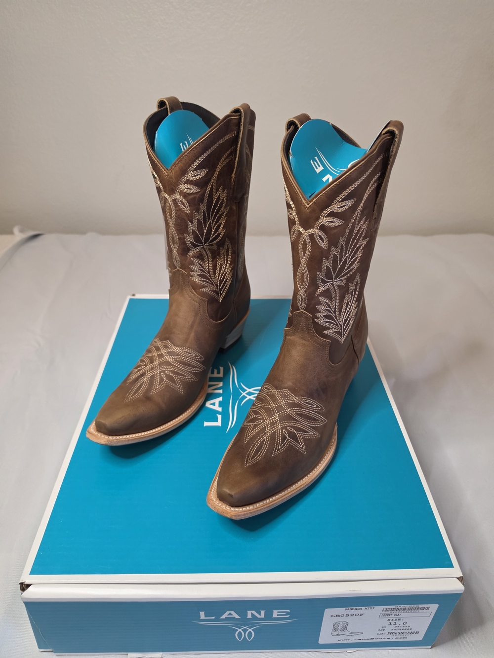 Lane Women’s Brown Western Boots - Picture 3 of 6